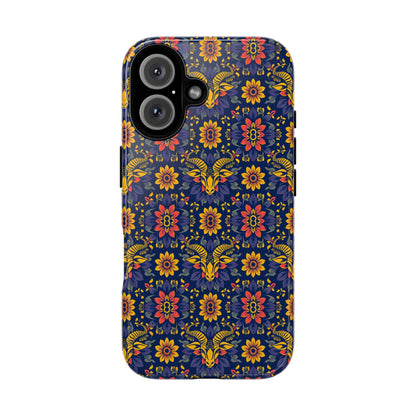 Tough Cases, Taurus, Zodiac v3, Flower Pattern