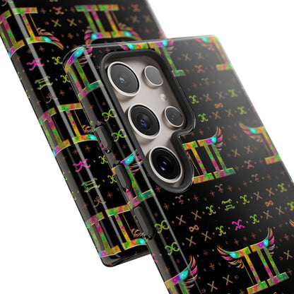 Tough Cases, Gemini, Zodiac v1, Metal Pattern