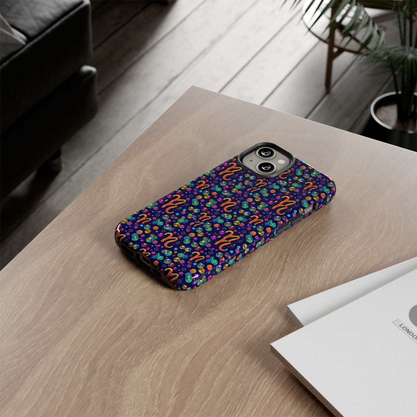 Tough Cases, Aquarius, Zodiac, Bubble Pattern