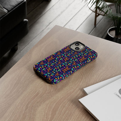 Tough Cases, Aquarius, Zodiac, Bubble Pattern