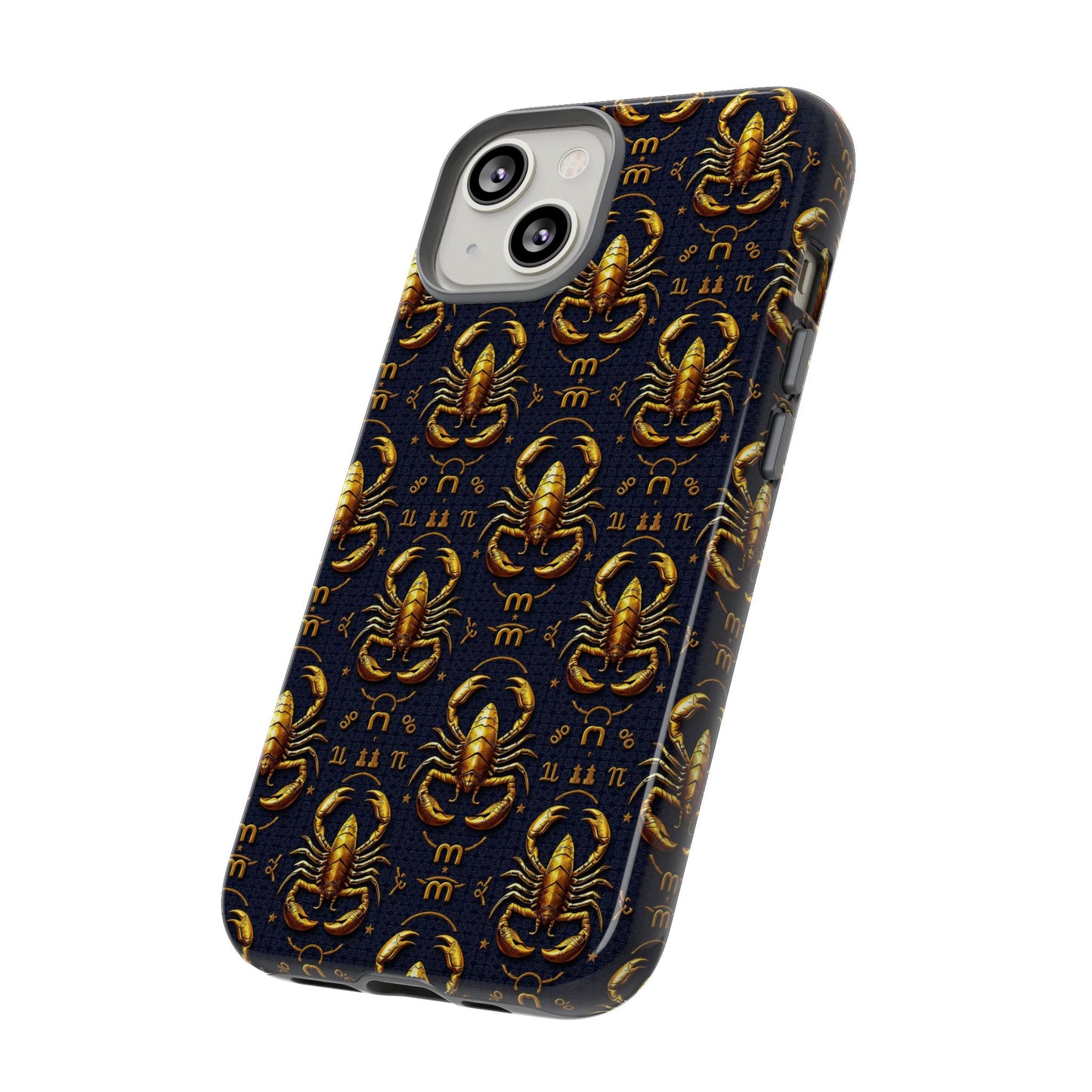 Tough Cases, Scorpio, Zodiac, Metal Pattern