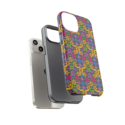 Tough Cases, Gemini, Zodiac v3, Flower Pattern