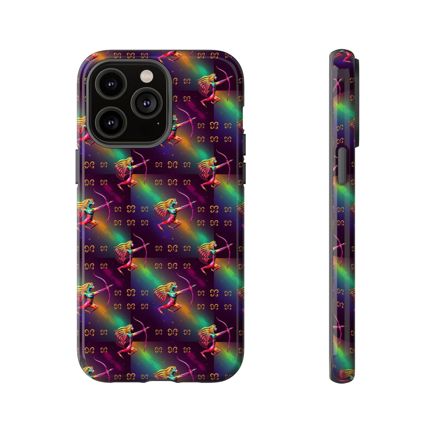 Tough Cases, Sagittarius, Zodiac v1, Metal Pattern