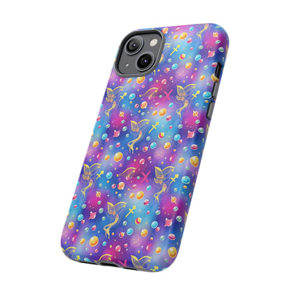 Tough Cases, Sagittarius, Zodiac v3, Bubble Pattern