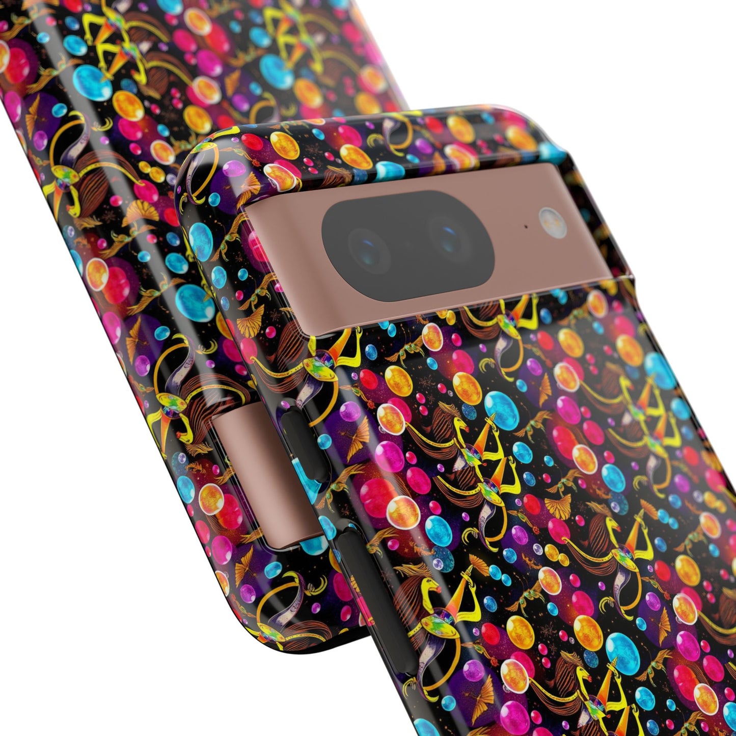 Tough Cases, Sagittarius, Zodiac v1, Bubble Pattern