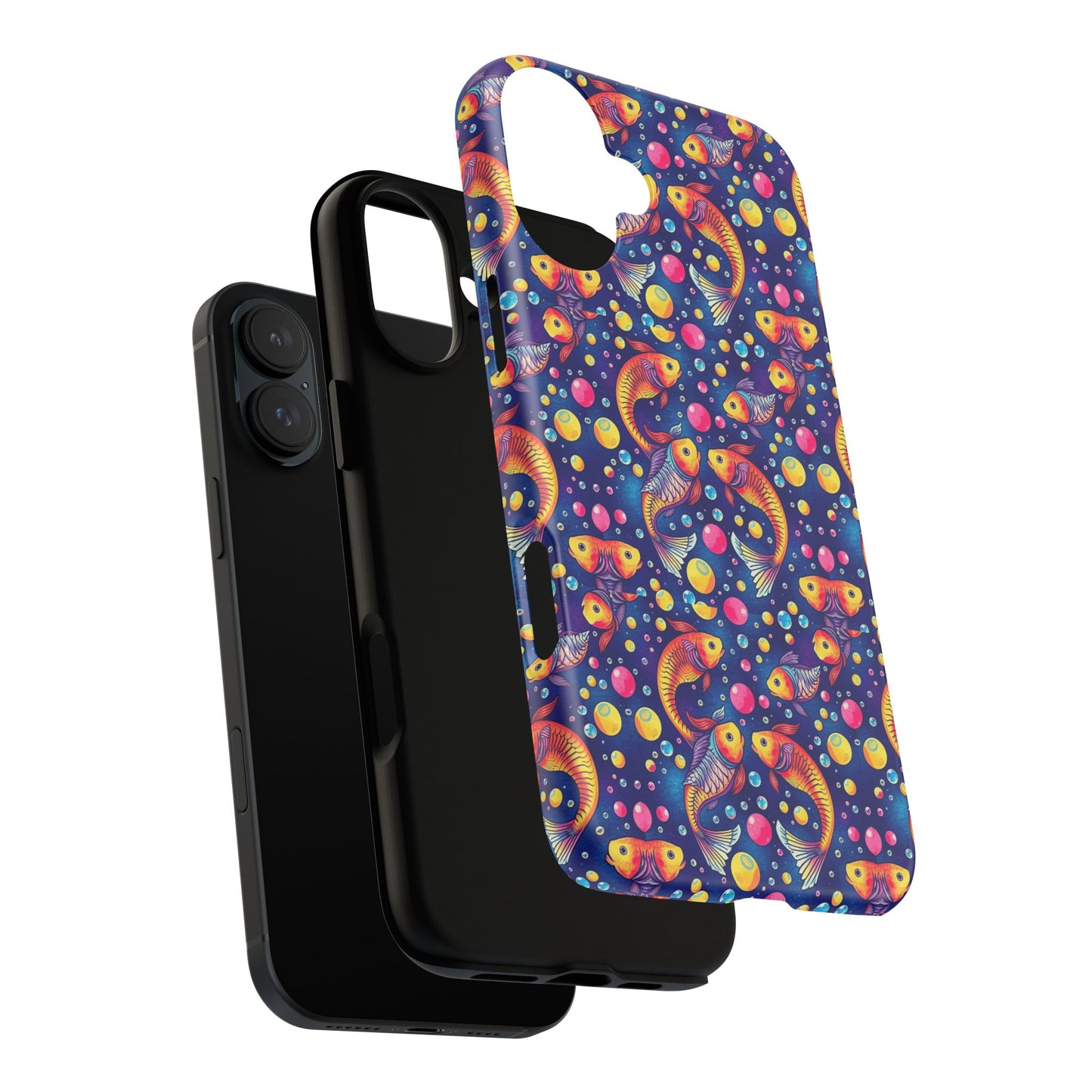 Tough Cases, Pisces, Zodiac, Bubble Pattern