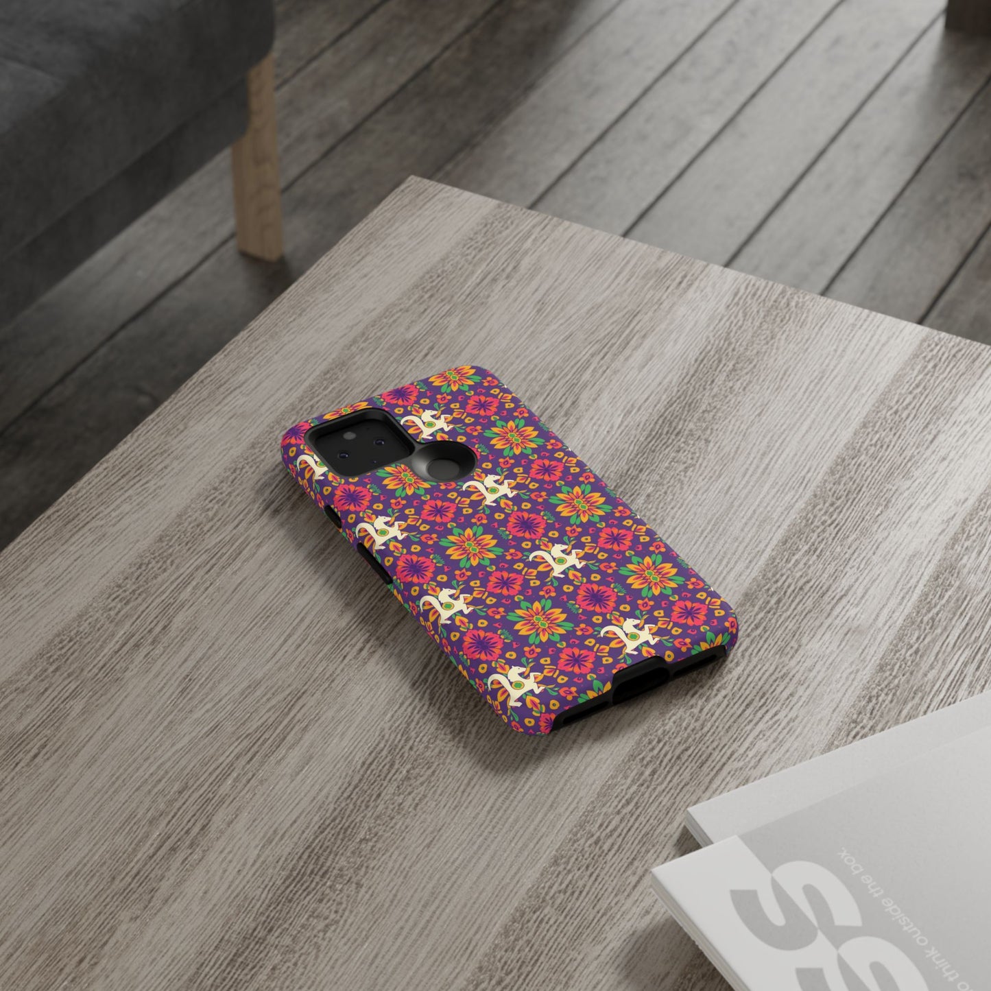 Tough Cases, Aquarius, Zodiac v1, Flower Pattern
