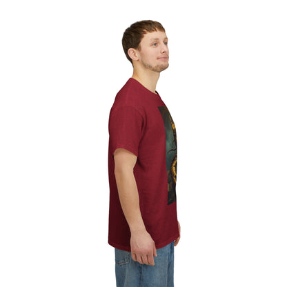 Unisex Heavy Cotton T-Shirt, Desert Scorpio King, Zodiac Design