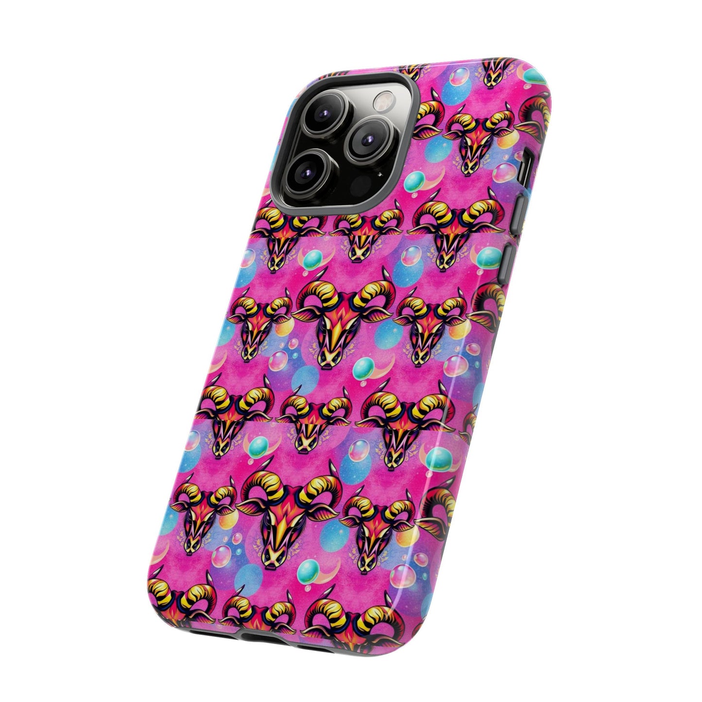Tough Cases, Taurus, Zodiac, Bubble Pattern