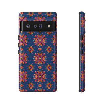Tough Cases, Gemini, Zodiac v2, Flower Pattern