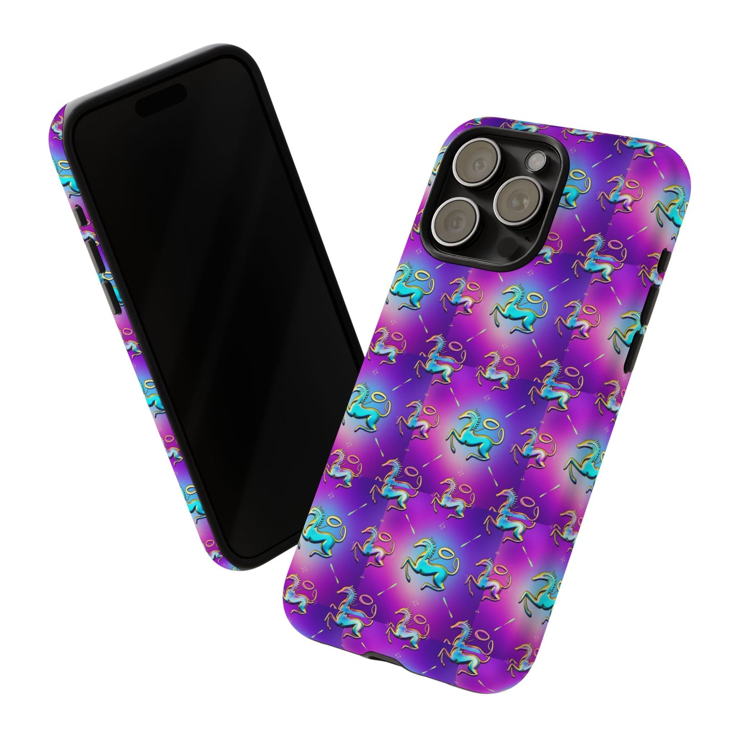Tough Cases, Aquarius, Zodiac, Metal Pattern