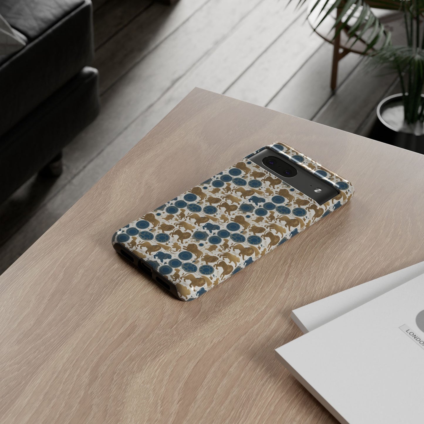 Tough Cases, Leo, Zodiac v2, Metal Pattern