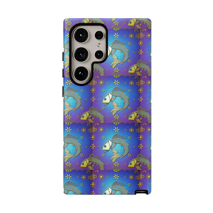 Tough Cases, Pisces, Zodiac v2, Metal Pattern