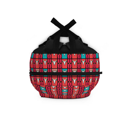 Backpack, Taurus, Zodiac v1, Shapes Pattern