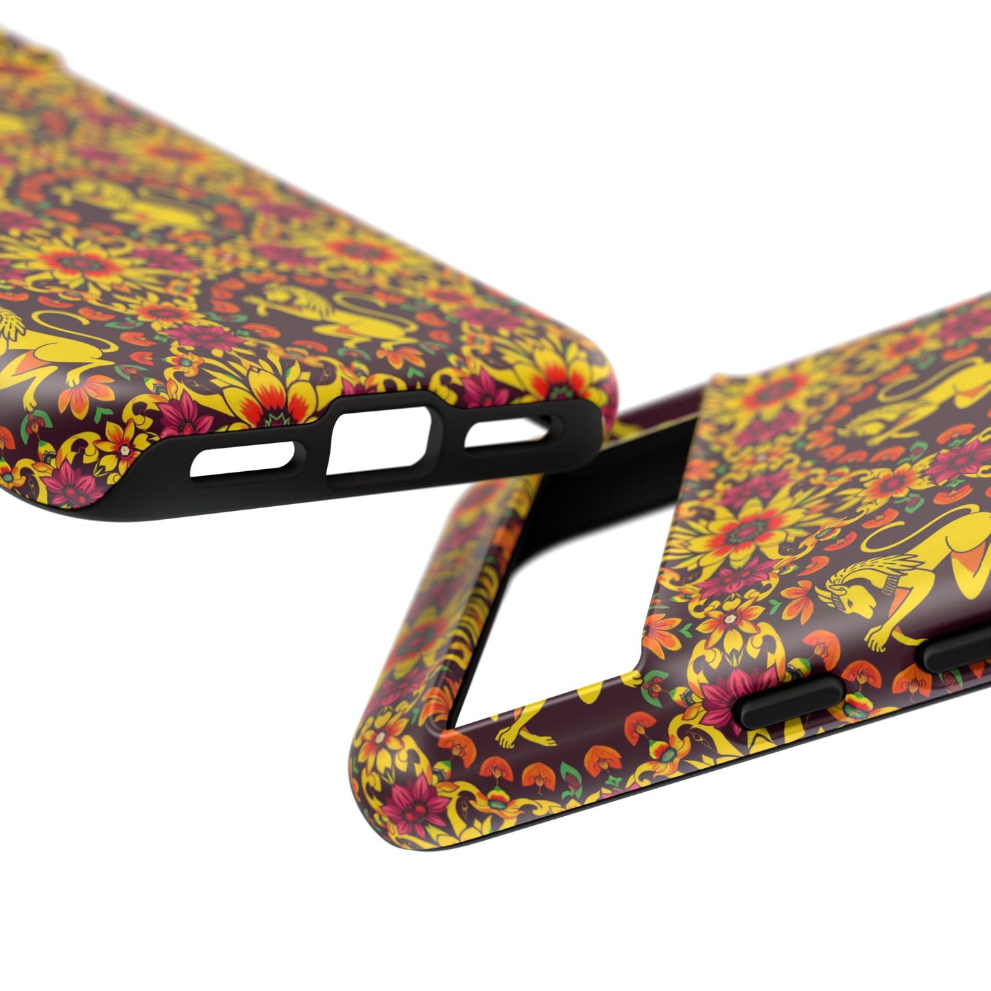 Tough Cases, Virgo, Zodiac v1, Flower Pattern
