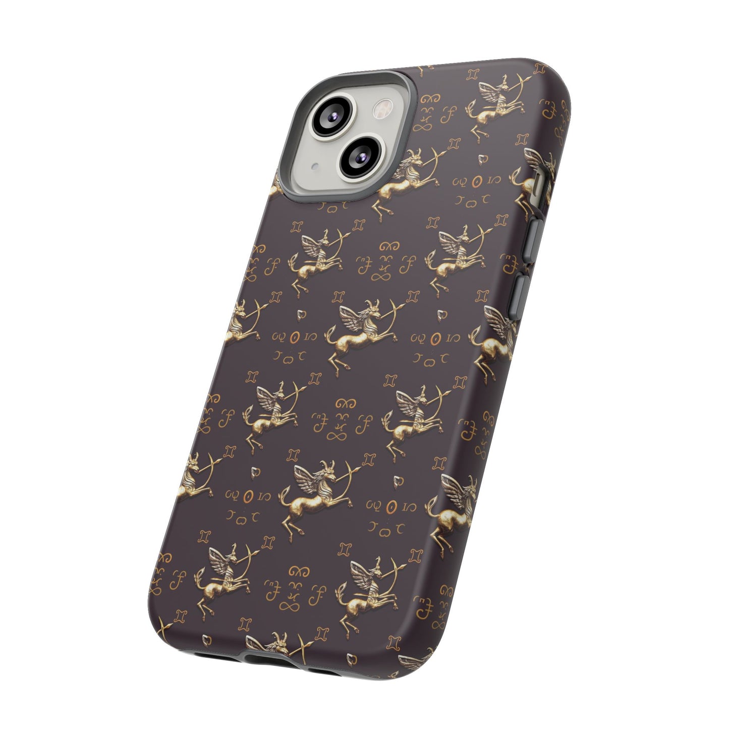 Tough Cases, Sagittarius, Zodiac v3, Metal Pattern