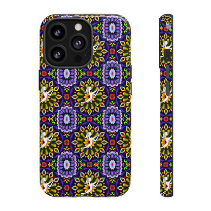 Tough Cases, Sagittarius, Zodiac v1, Flower Pattern