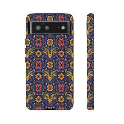 Tough Cases, Taurus, Zodiac v3, Flower Pattern