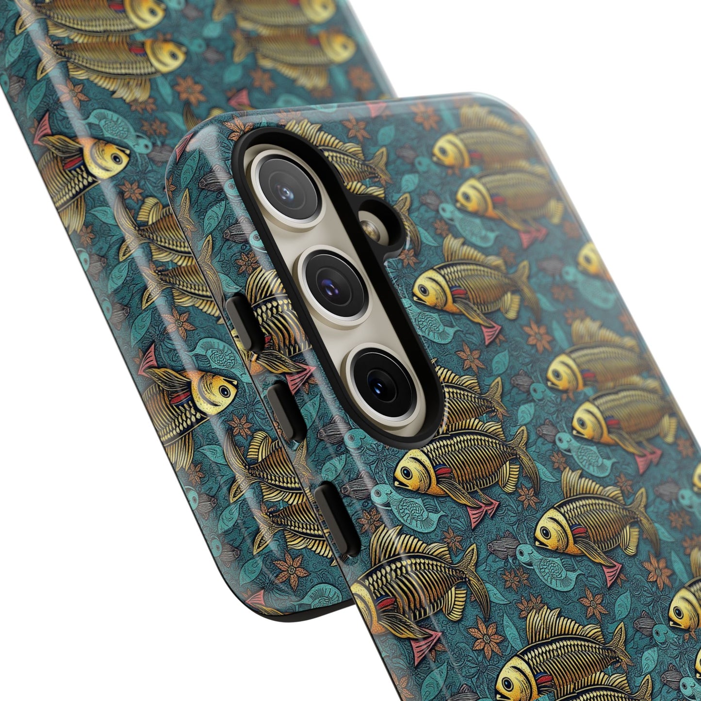 Tough Cases, Pisces, Zodiac v1, Metal Pattern