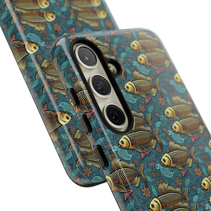 Tough Cases, Pisces, Zodiac v1, Metal Pattern