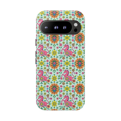 Tough Cases, Aquarius, Zodiac, Flower Pattern