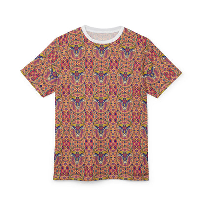 Unisex Cut & Sew T-Shirt, AOP, Taurus, Zodiac v1, Pattern