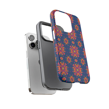 Tough Cases, Gemini, Zodiac v2, Flower Pattern