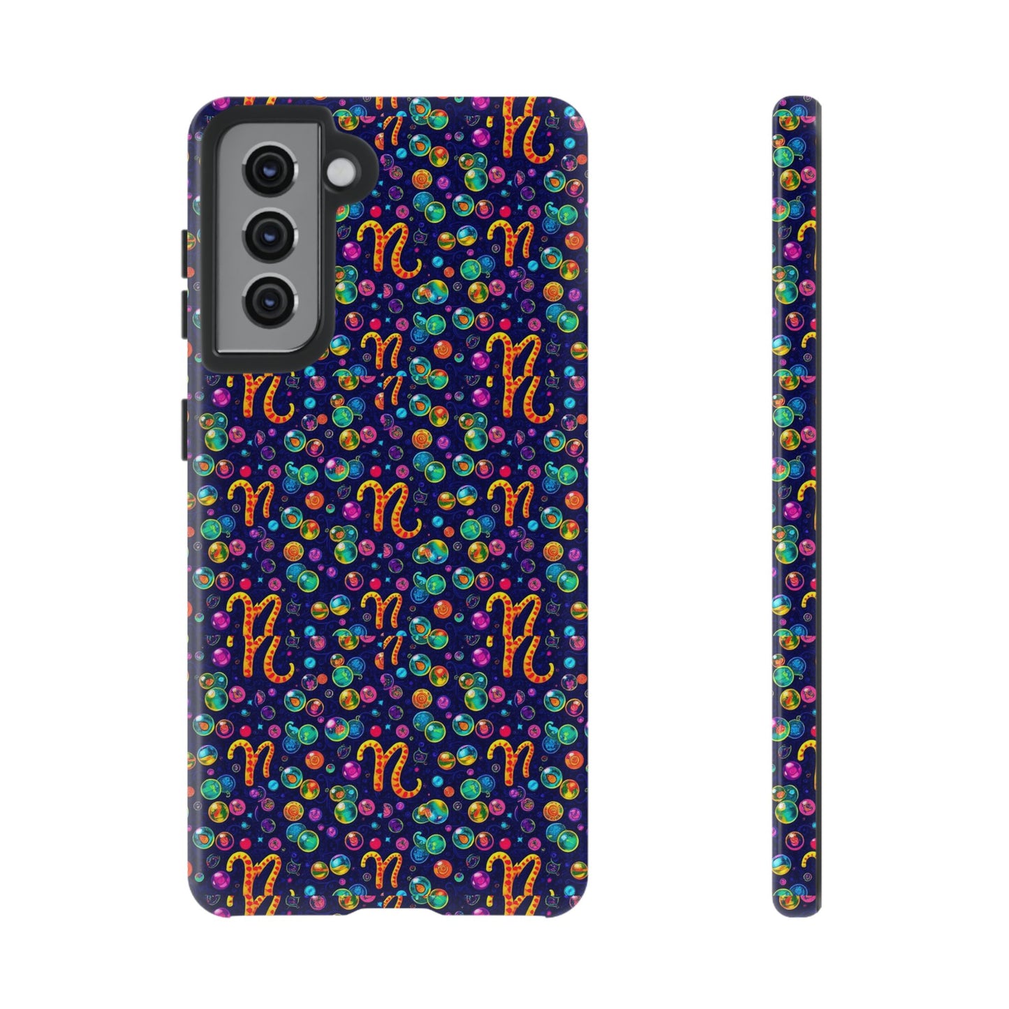 Tough Cases, Aquarius, Zodiac, Bubble Pattern