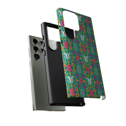 Tough Cases, Aquarius, Zodiac v4, Flower Pattern