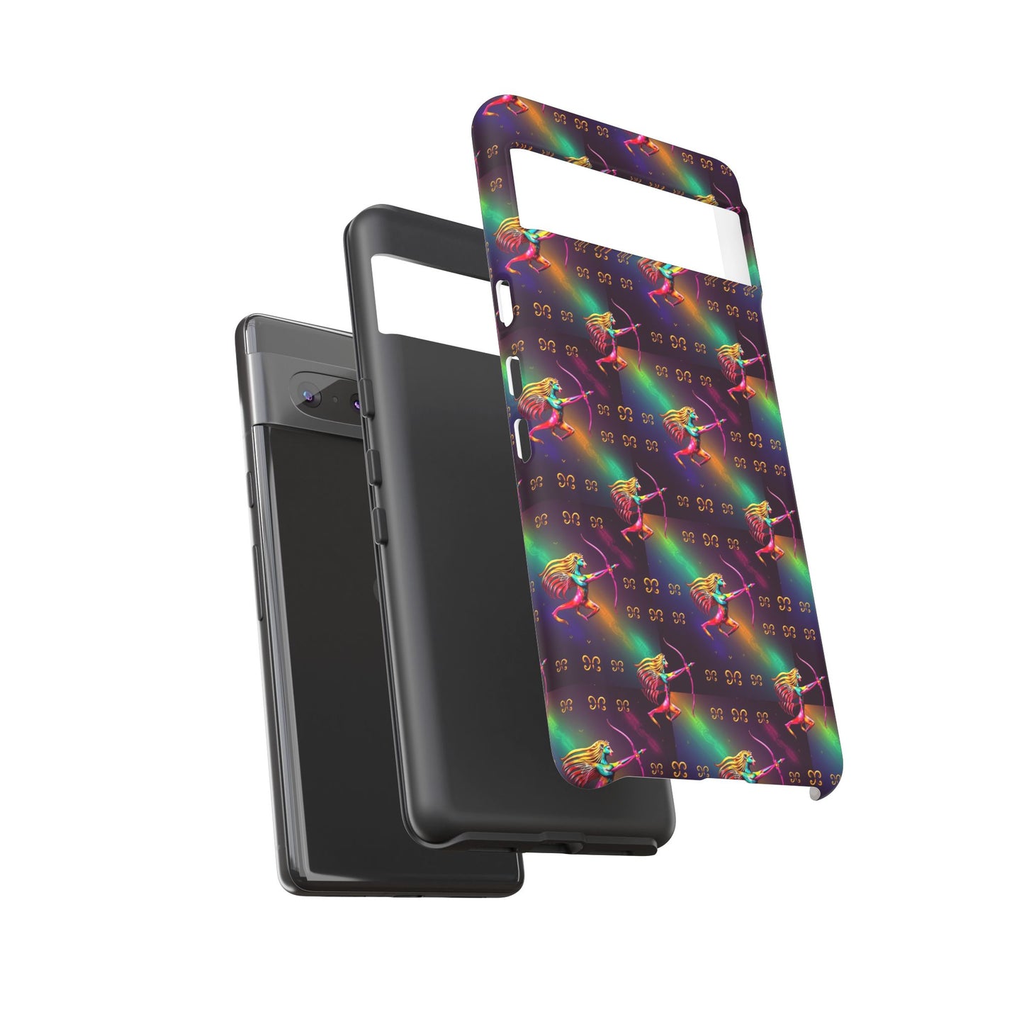 Tough Cases, Sagittarius, Zodiac v1, Metal Pattern
