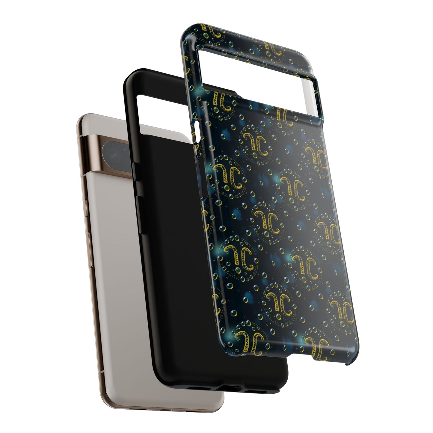 Tough Cases, Aquarius, Zodiac v2, Bubble Pattern