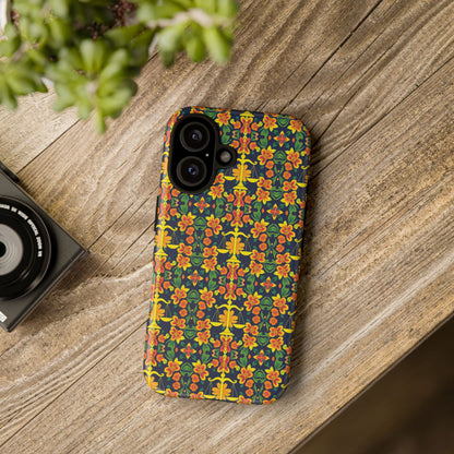 Tough Cases, Libra, Zodiac v3, Flower Pattern
