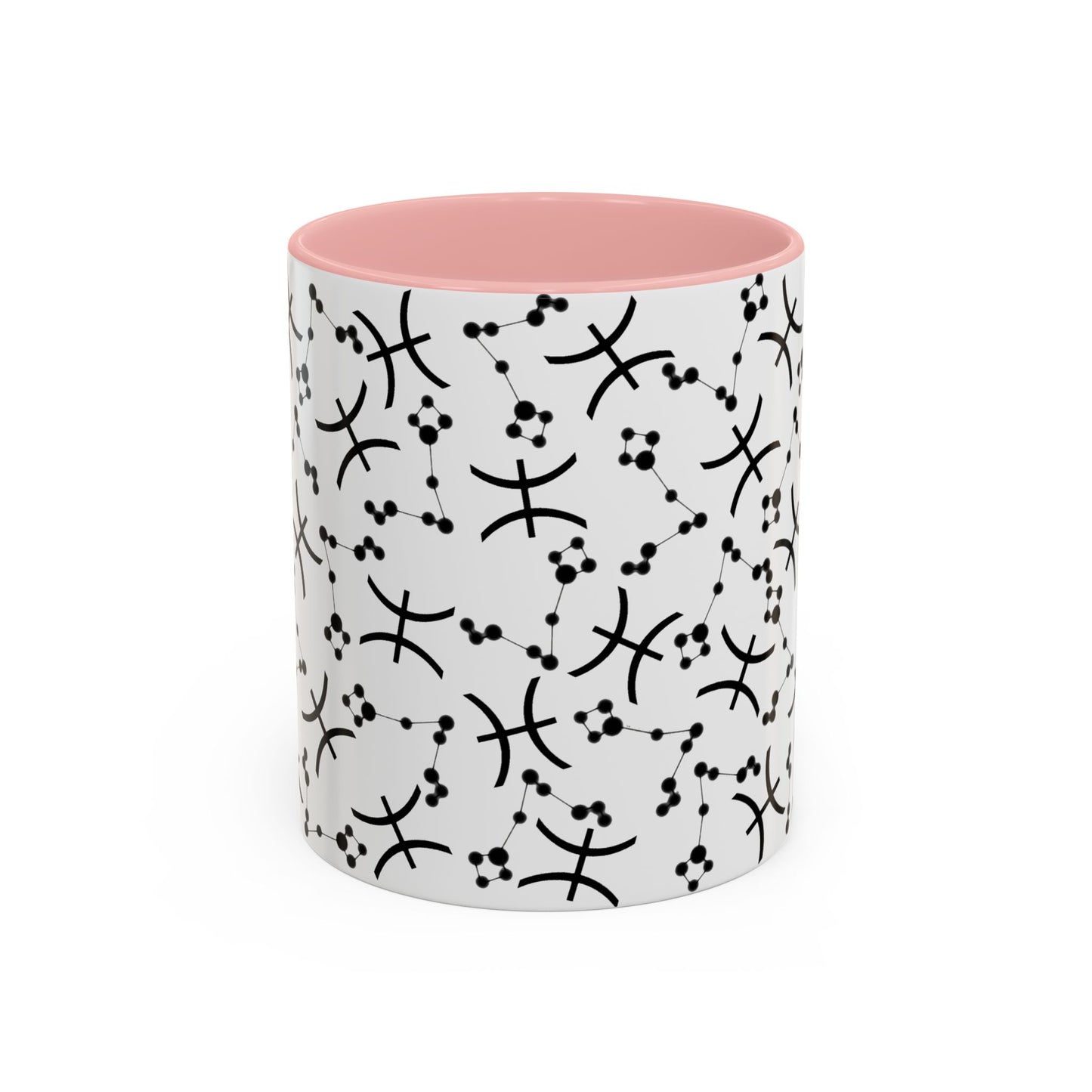 Accent Coffee Mug with the Pisces sign (11, 15oz)