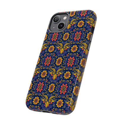 Tough Cases, Taurus, Zodiac v3, Flower Pattern