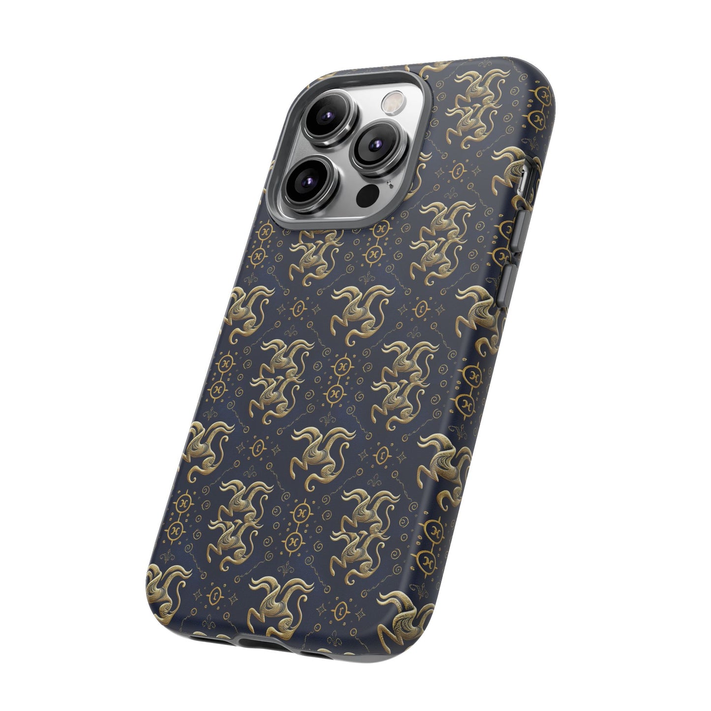 Tough Cases, Aquarius, Zodiac v2, Metal Pattern