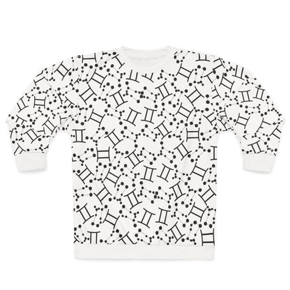 Zodiac AOP Unisex Sweatshirt Gemini Zodiac Sign