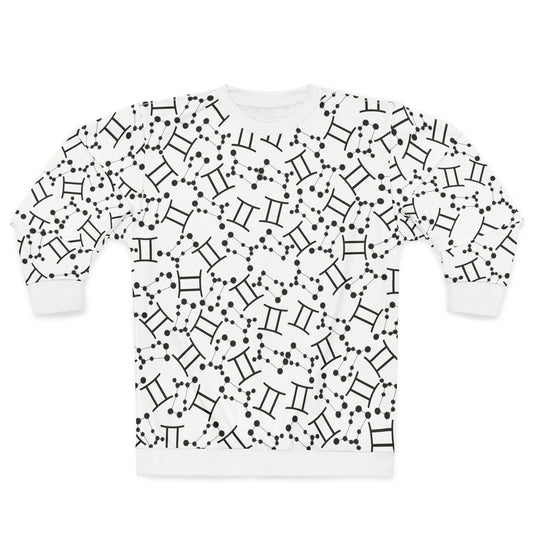 Zodiac AOP Unisex Sweatshirt Gemini Zodiac Sign