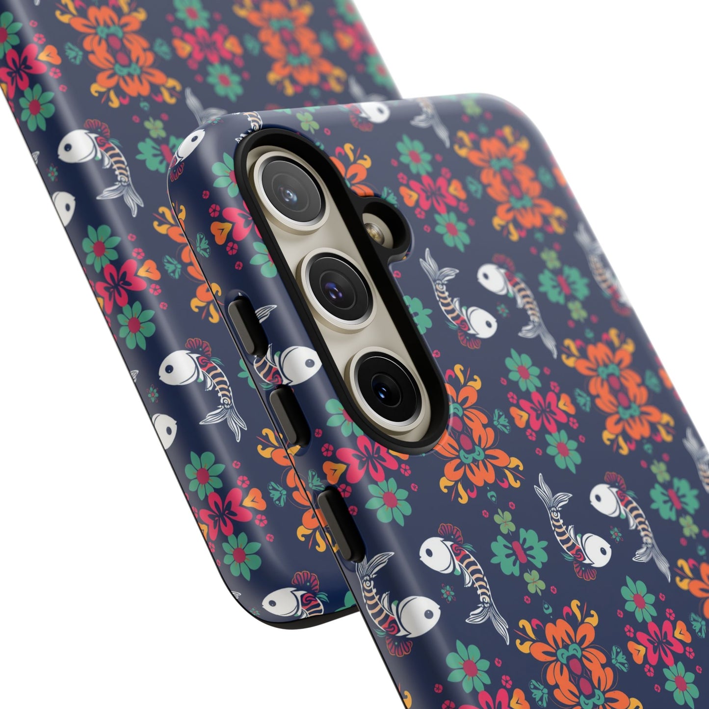 Tough Cases, Pisces, Zodiac, Flower Pattern