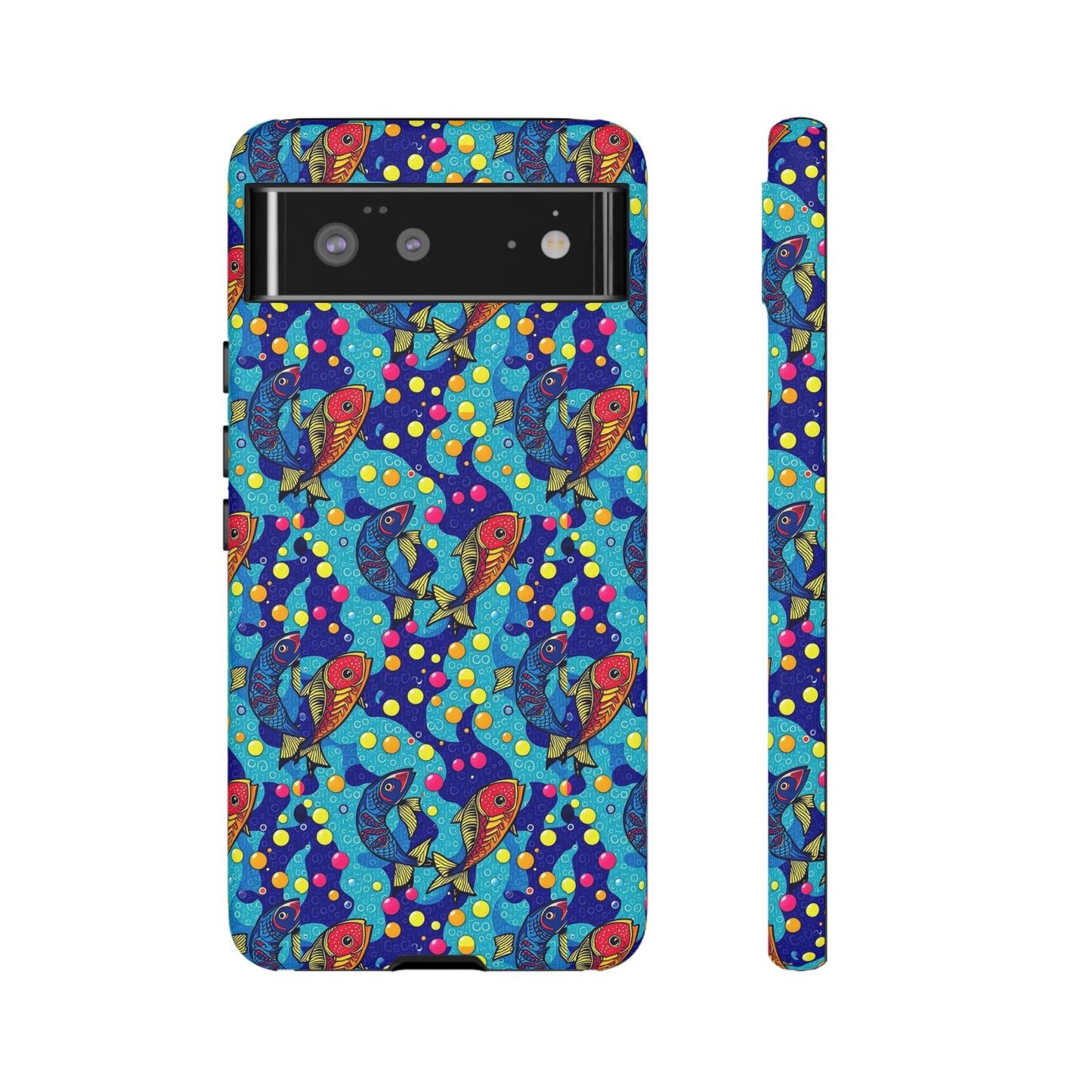 Tough Cases, Pisces, Zodiac v2, Bubble Pattern
