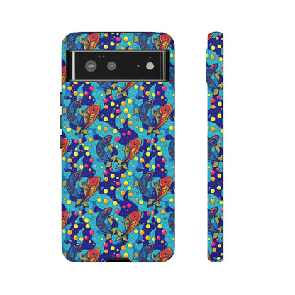 Tough Cases, Pisces, Zodiac v2, Bubble Pattern
