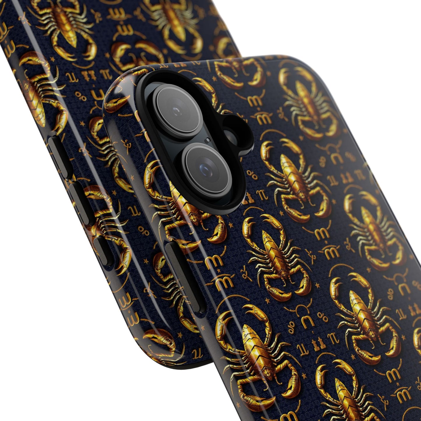 Tough Cases, Scorpio, Zodiac, Metal Pattern