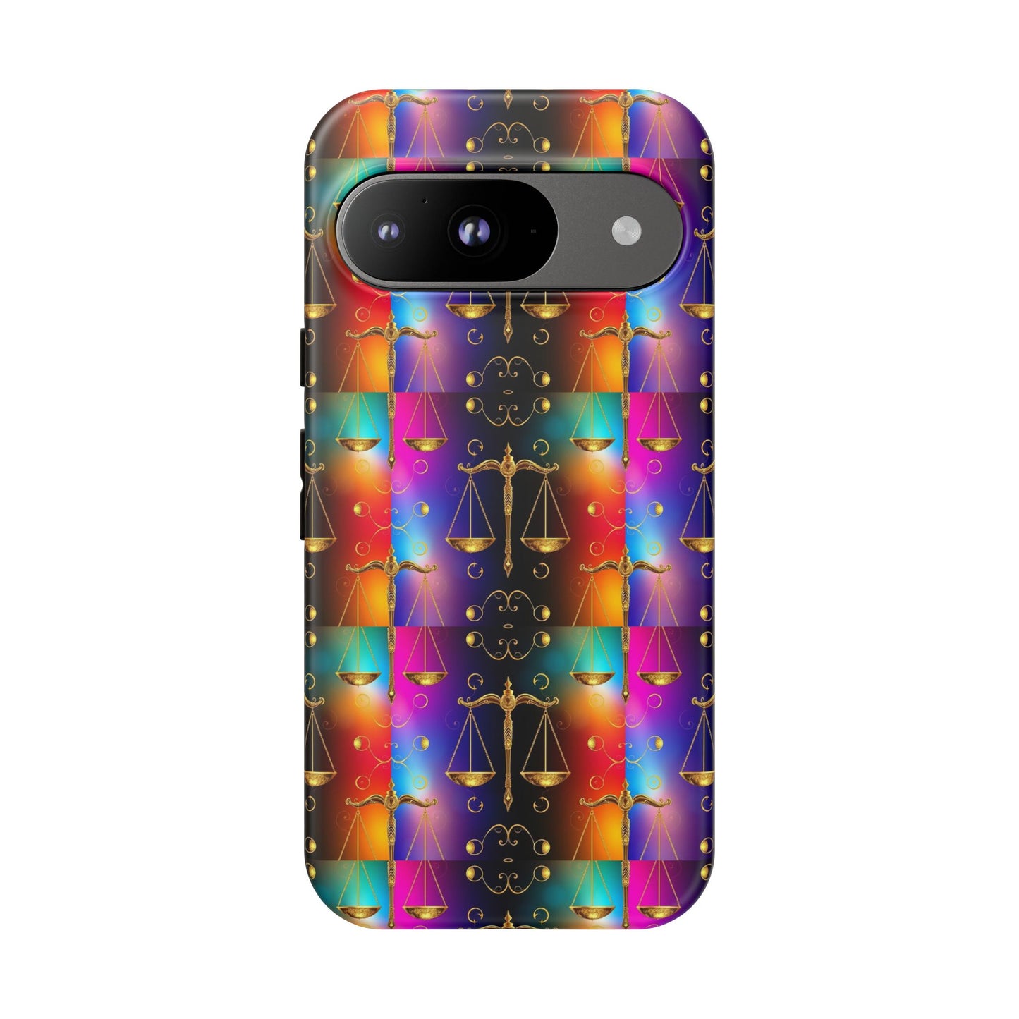 Tough Cases, Libra, Zodiac v1, Metal Pattern