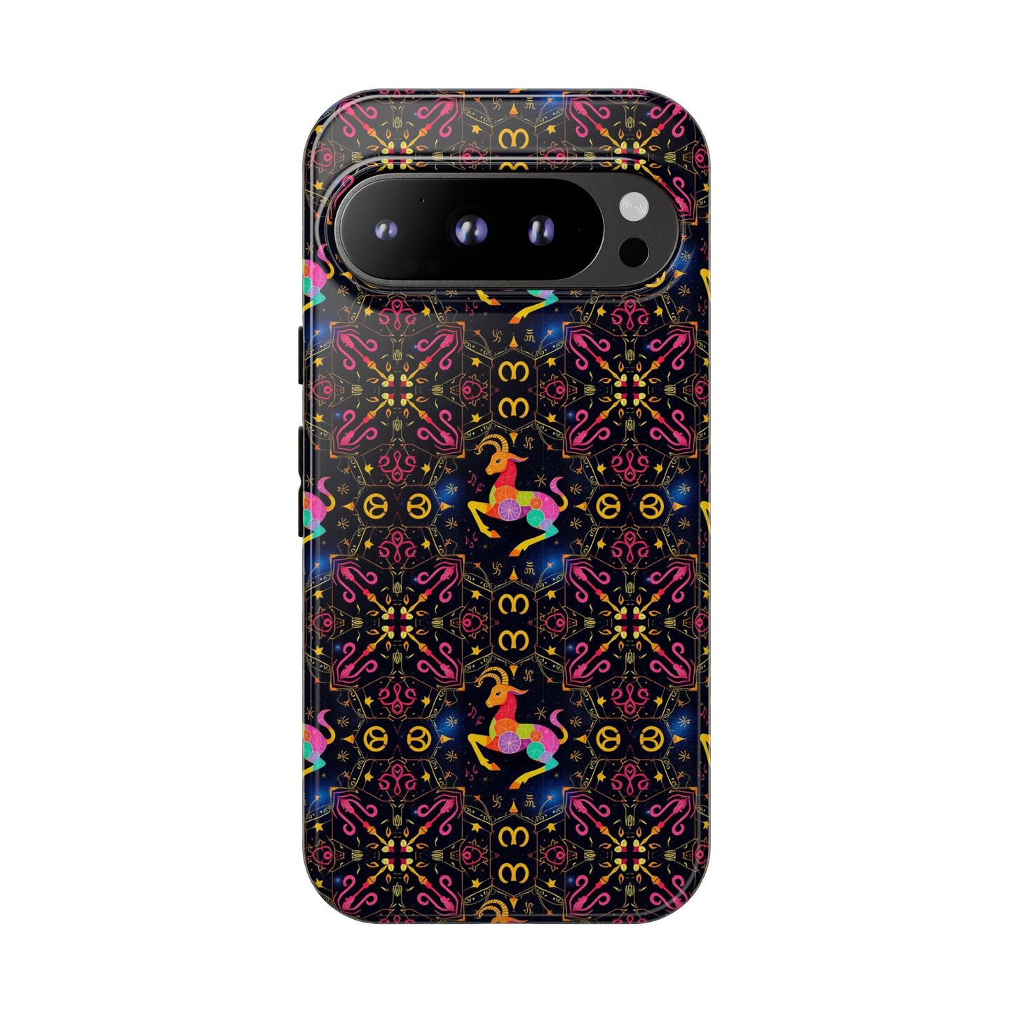 Tough Cases, Capricorn, Zodiac v2, Metal Pattern