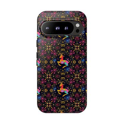 Tough Cases, Capricorn, Zodiac v2, Metal Pattern