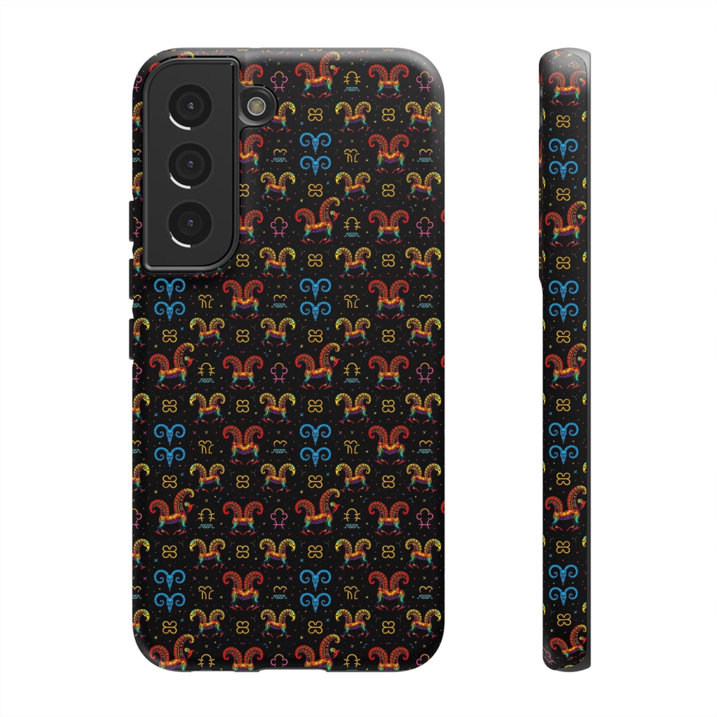 Tough Cases, Aries, Zodiac v1, Metal Pattern