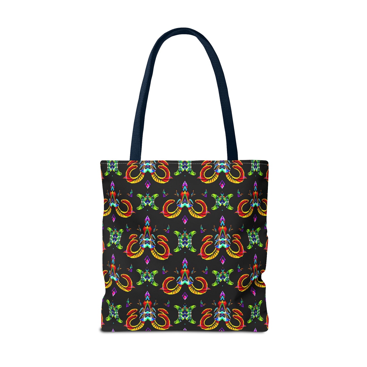 Tote Bag (AOP), Aries, Zodiac, Jewel Pattern