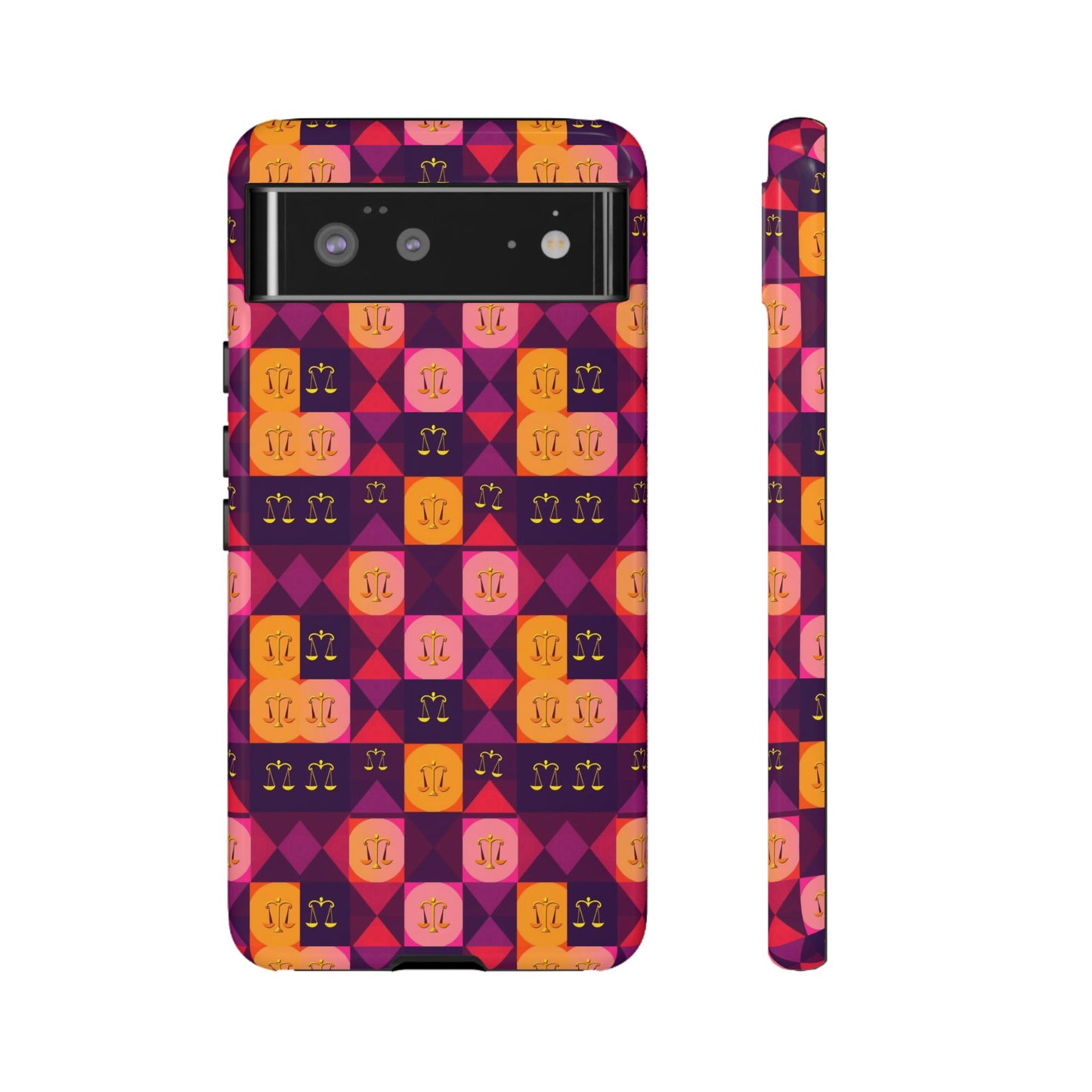 Tough Cases, Libra, Zodiac v1, Shape Pattern