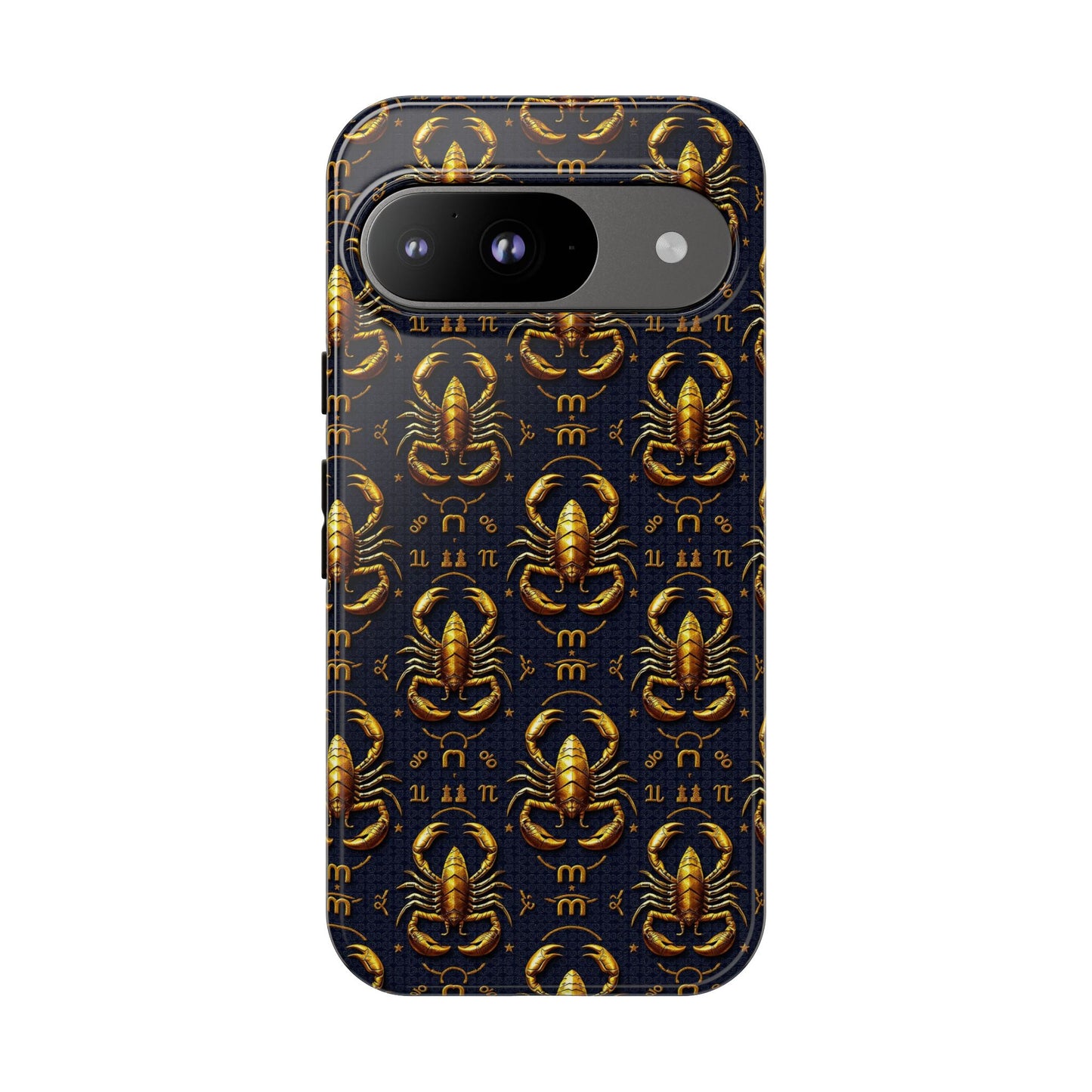 Tough Cases, Scorpio, Zodiac, Metal Pattern
