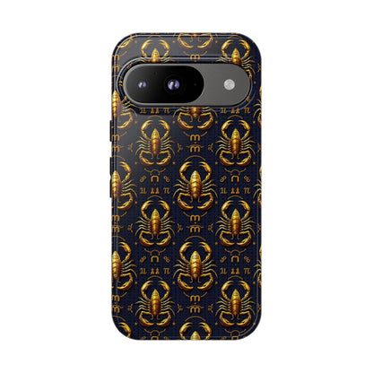 Tough Cases, Scorpio, Zodiac, Metal Pattern