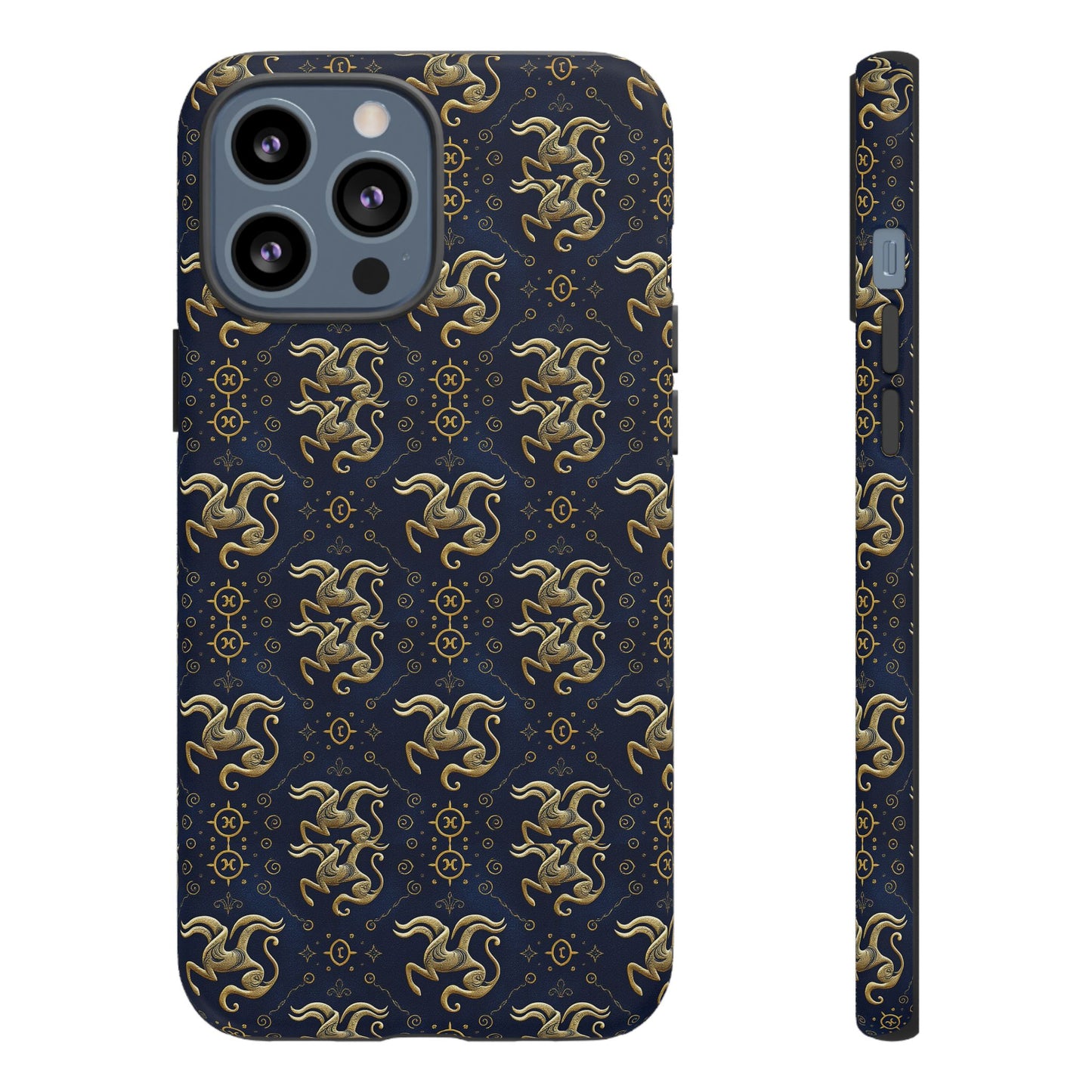 Tough Cases, Aquarius, Zodiac v2, Metal Pattern